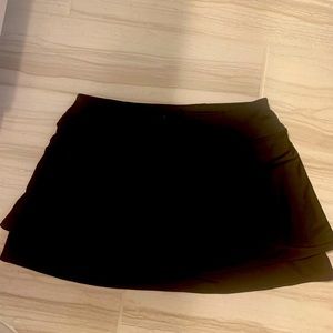 Athleta Black Tennis Skirt Medium